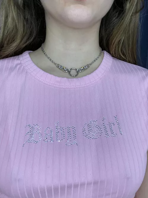 Daddy finally collared me!