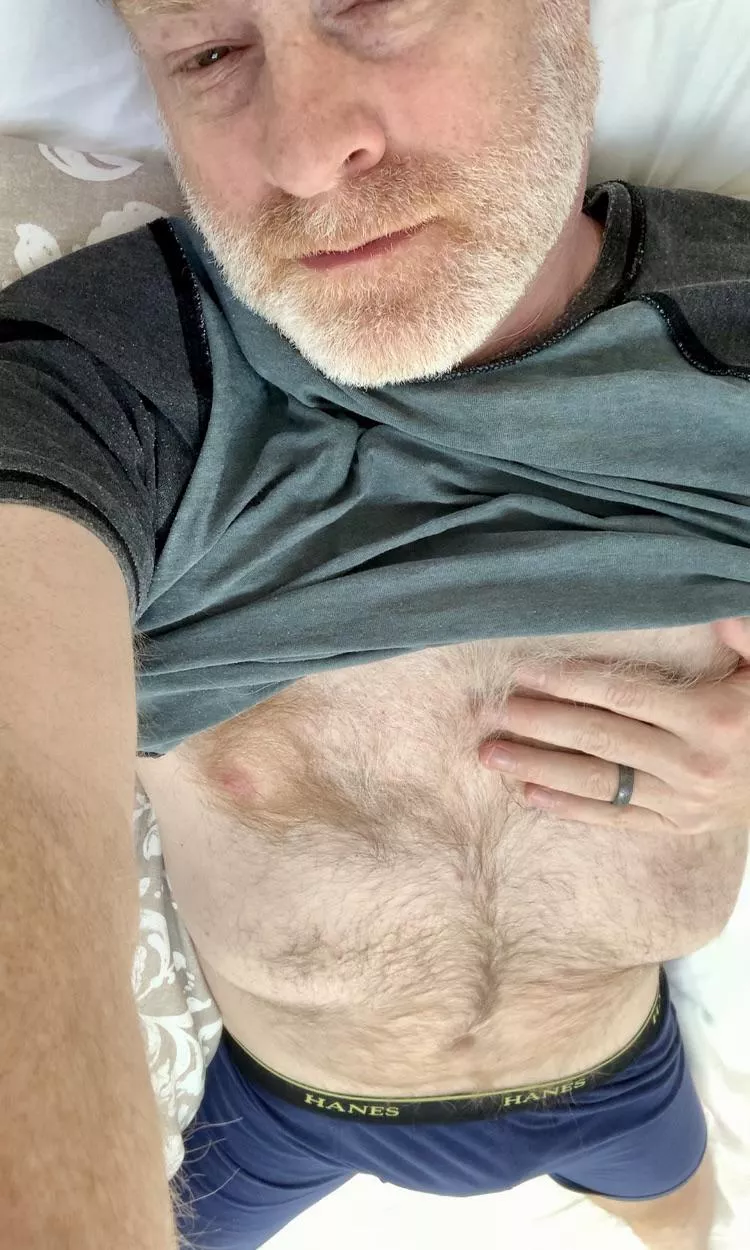 Daddy is waiting for you to climb on. [53]