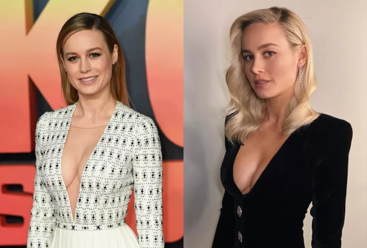 Do Brie Larson's tits look better in black or white?