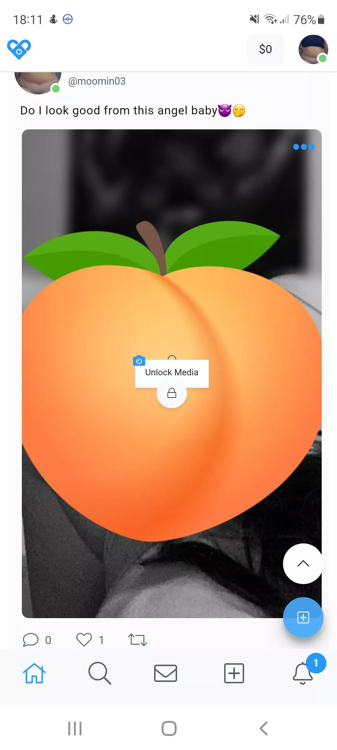 Do I look good from this angel baby😈🤭 Full Post on My Fansly! Link in BIO!🤪🤪