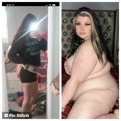 Do you like me on the left or the right 😅😅😅