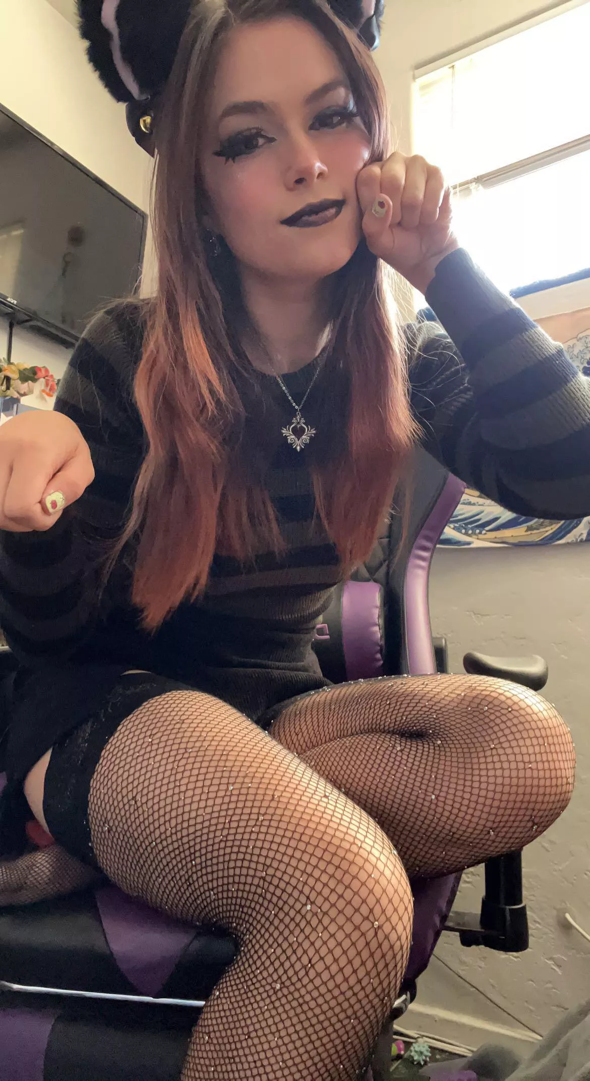 Do you think I’m a good kitty or a bad kitty?