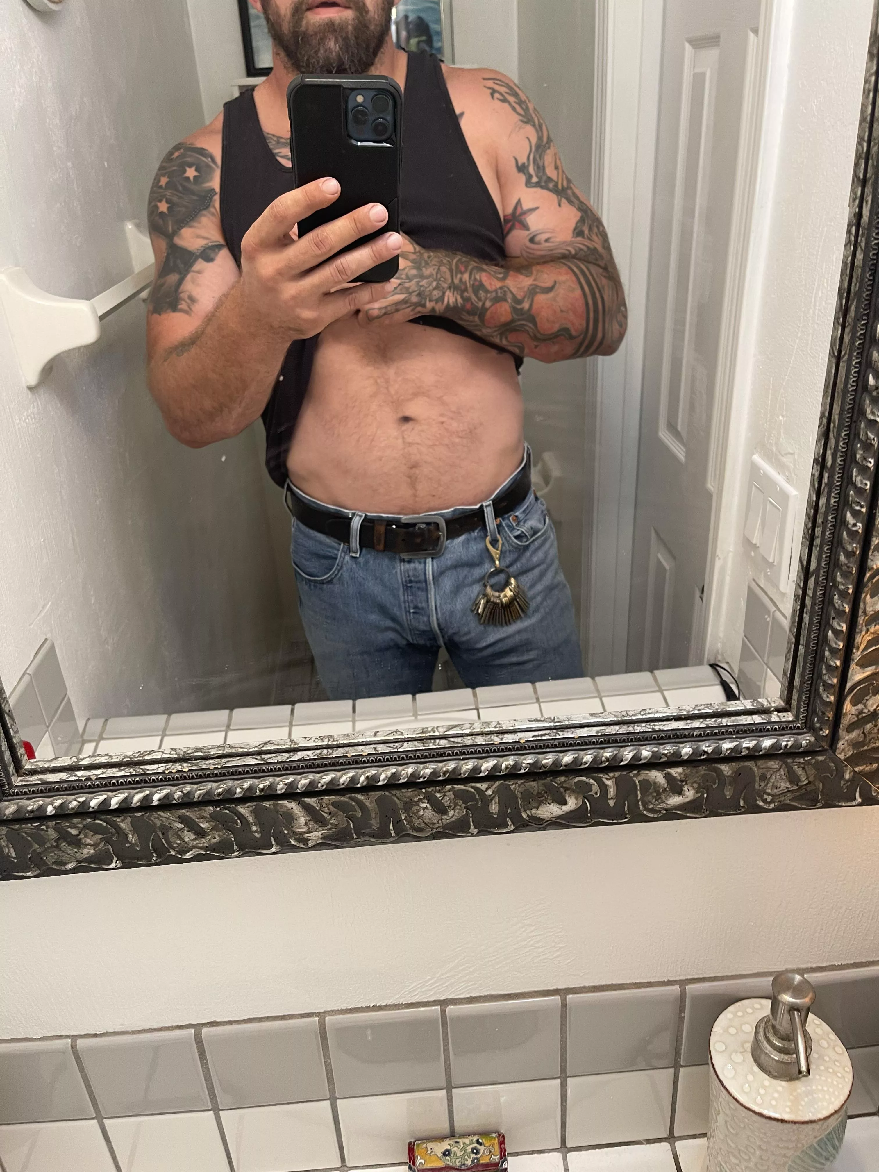 Do you think they notice at the gym before I “head” into work?