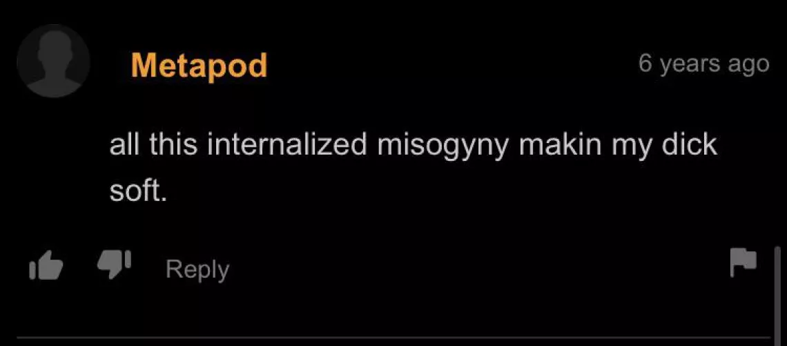 Don’t have a dick but me too man, me too