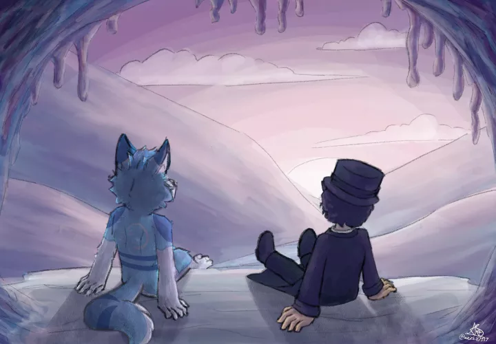 don’t really do a lot of furry art, just a thing I did for a friend