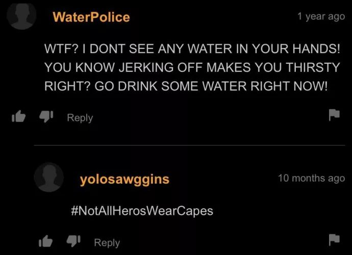 Drink some water! #notallheroswearcapes