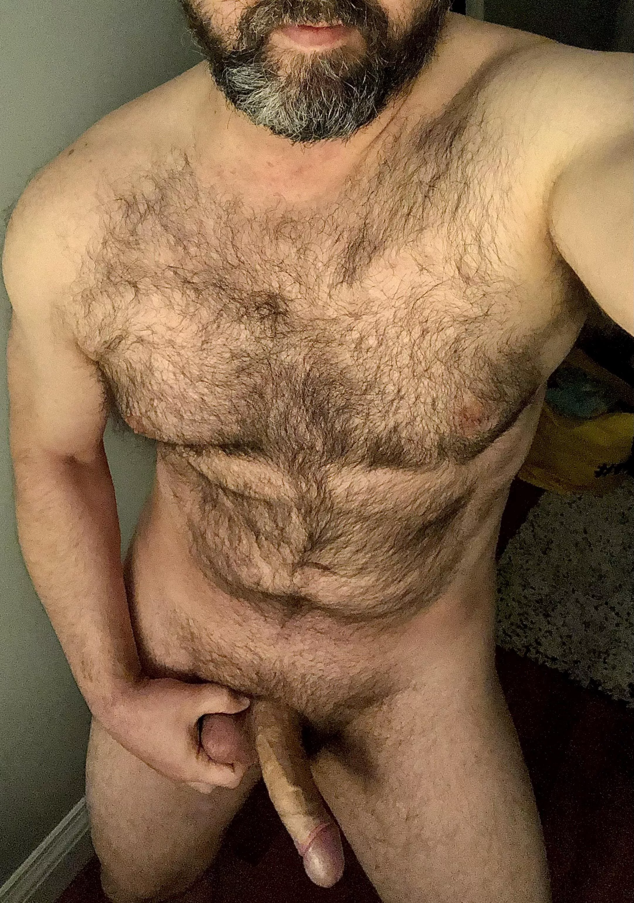 Even though it’s a bit early, would you love to ride someone big and burly?(41)