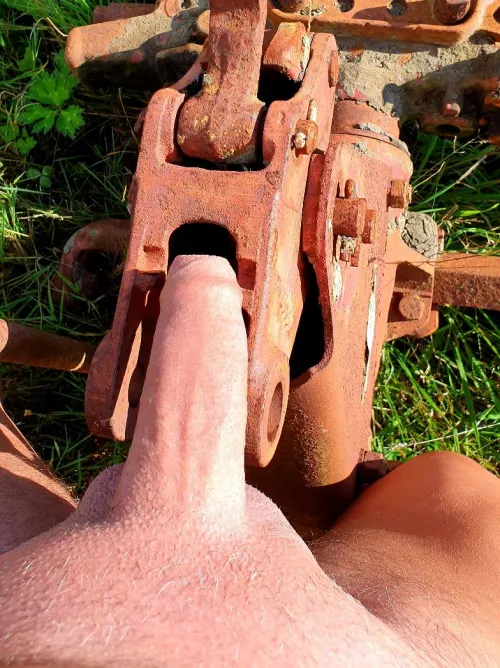 Exciting hardware and rust while my nature trail