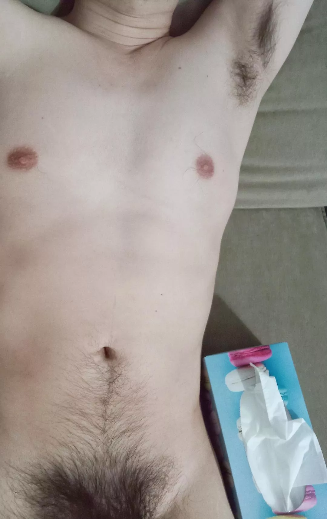 Feeling tired after good stroking 😅