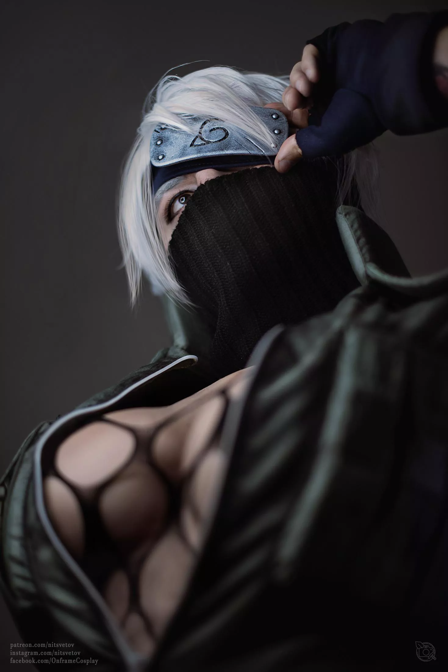 Fem Kakashi cosplay by me Fem Kakashi cosplay by me