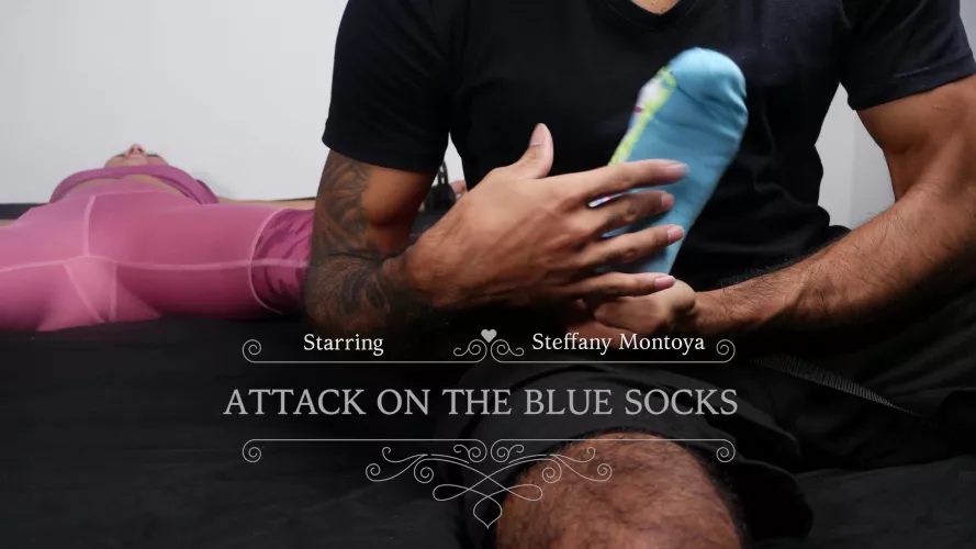 [female] My helpless socked foot 😳