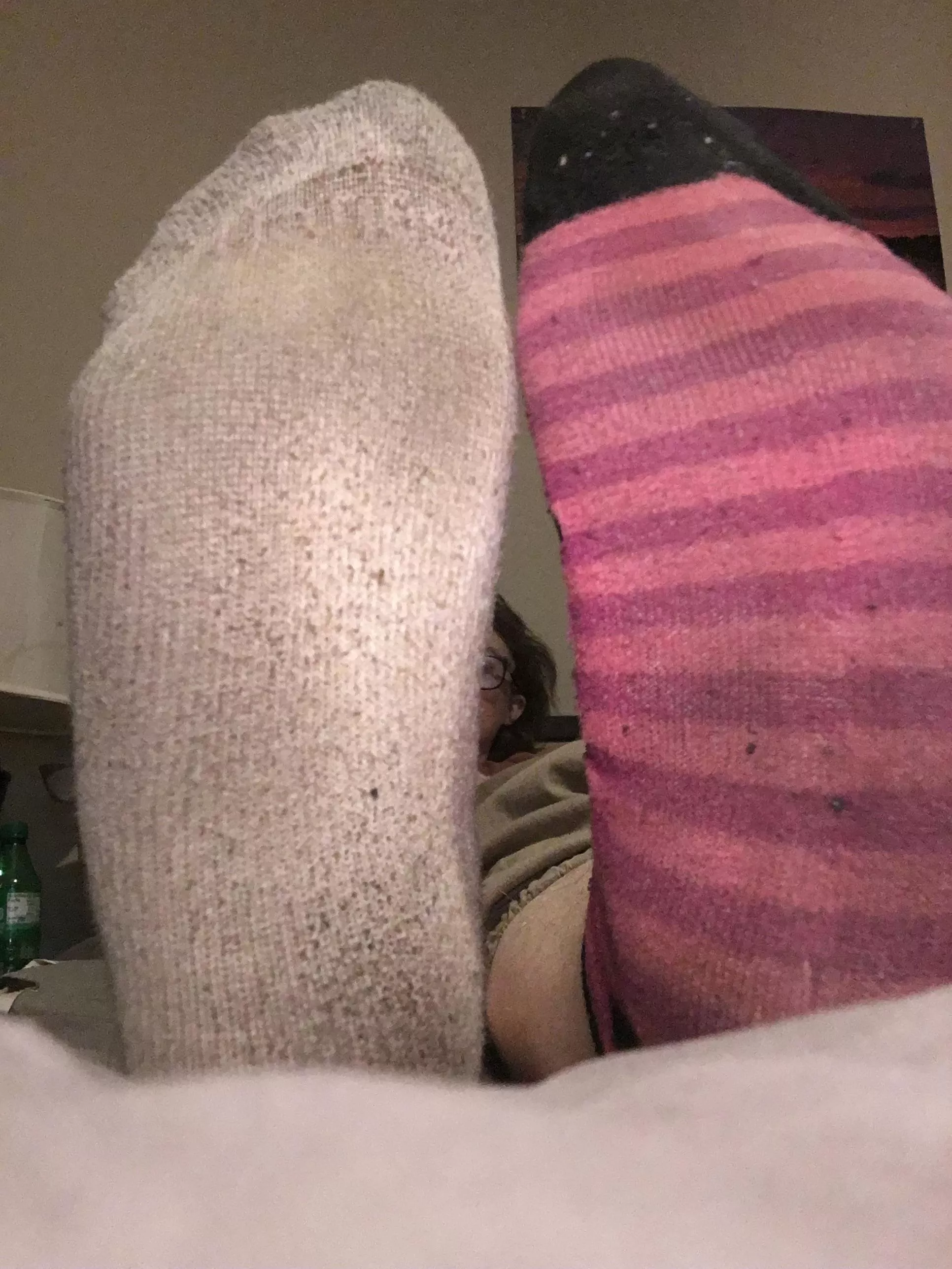 [female] what ya think of my sweaty dirty socks?