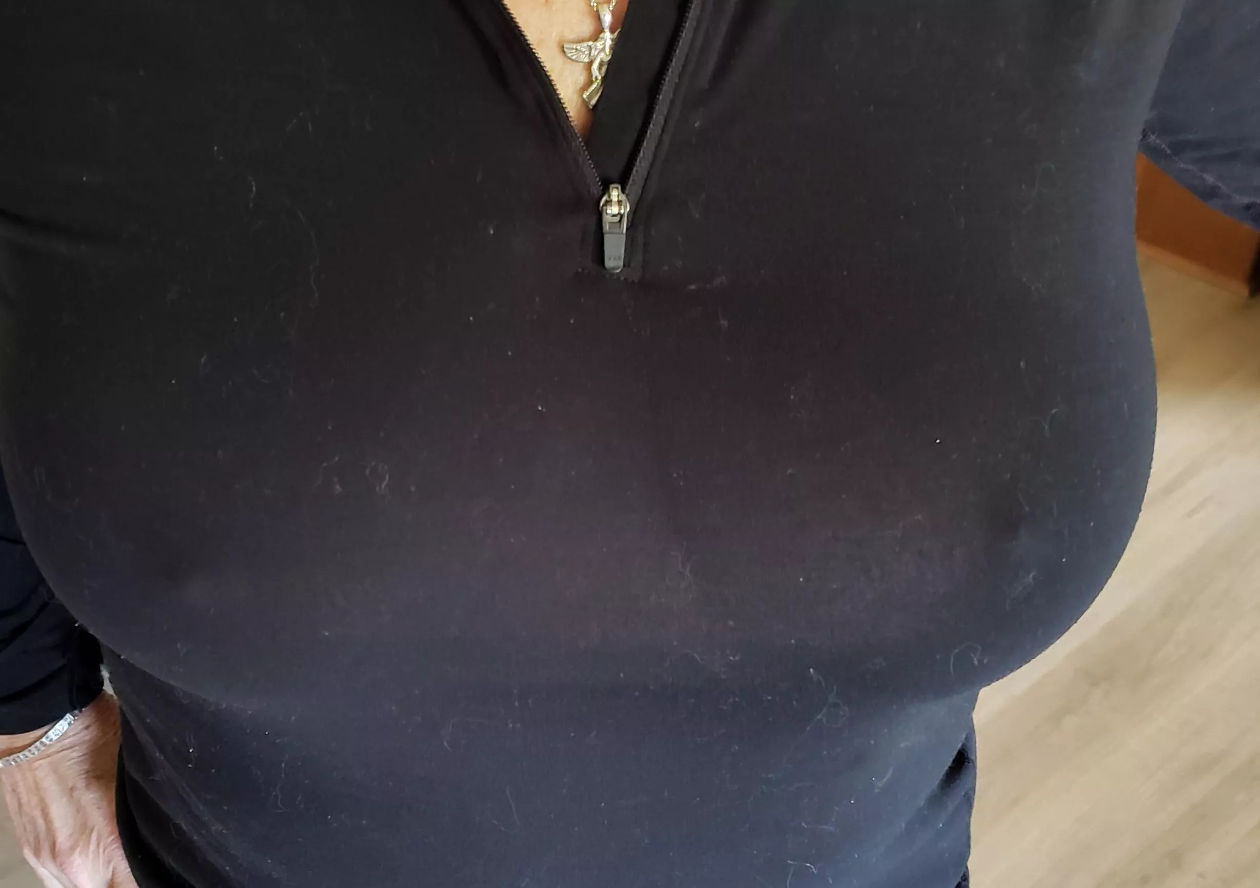 Flawless and Braless The girls are proud.