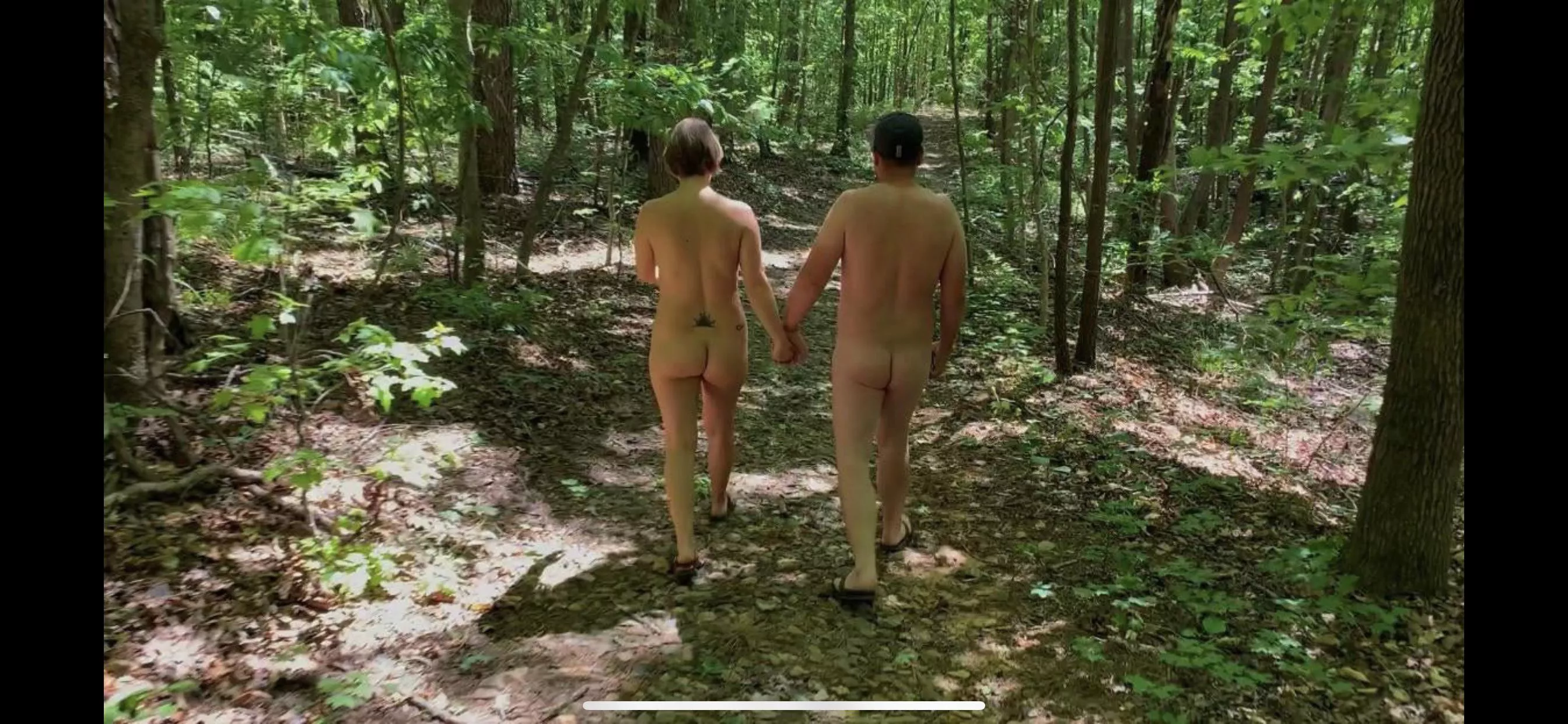 Follow us down the trail it has a great view