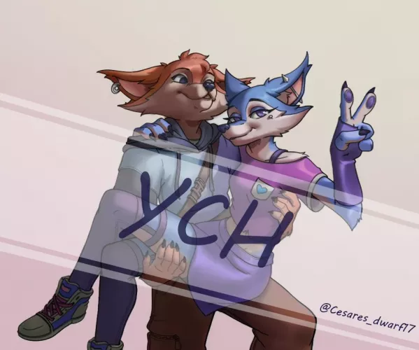 [For Hire] couple furry commission