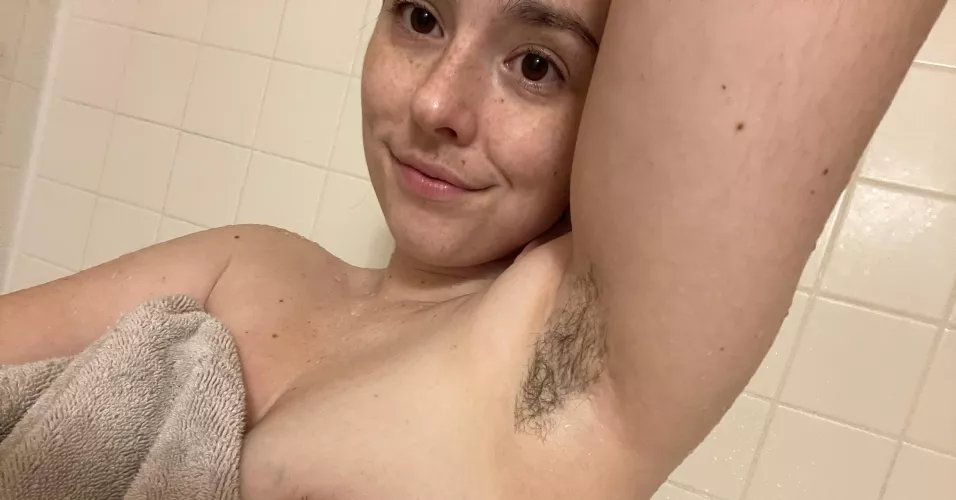 Freckles and hairy pits 😘