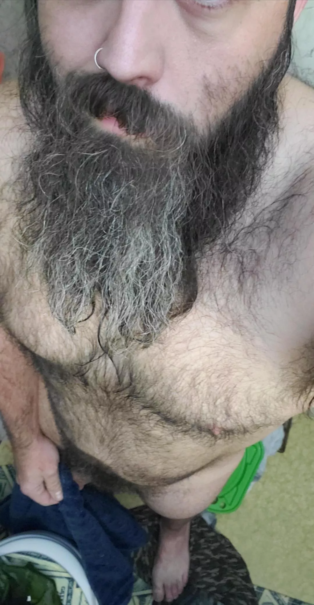 Fresh out of the shower. Willing to jump back in if anyone is willing to join me