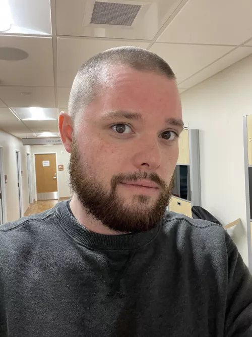 Fresh outta the barber shop. What do you guys think? Happy Saturday Bros!