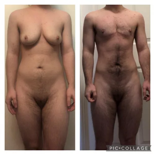 FTM 22 4’11” 110lbs: What a difference a year makes