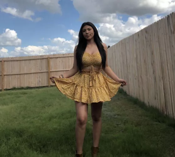 Fuck me in backyard daddy