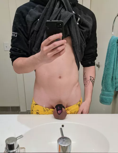 Full balls and a fresh shave 🔒✔️