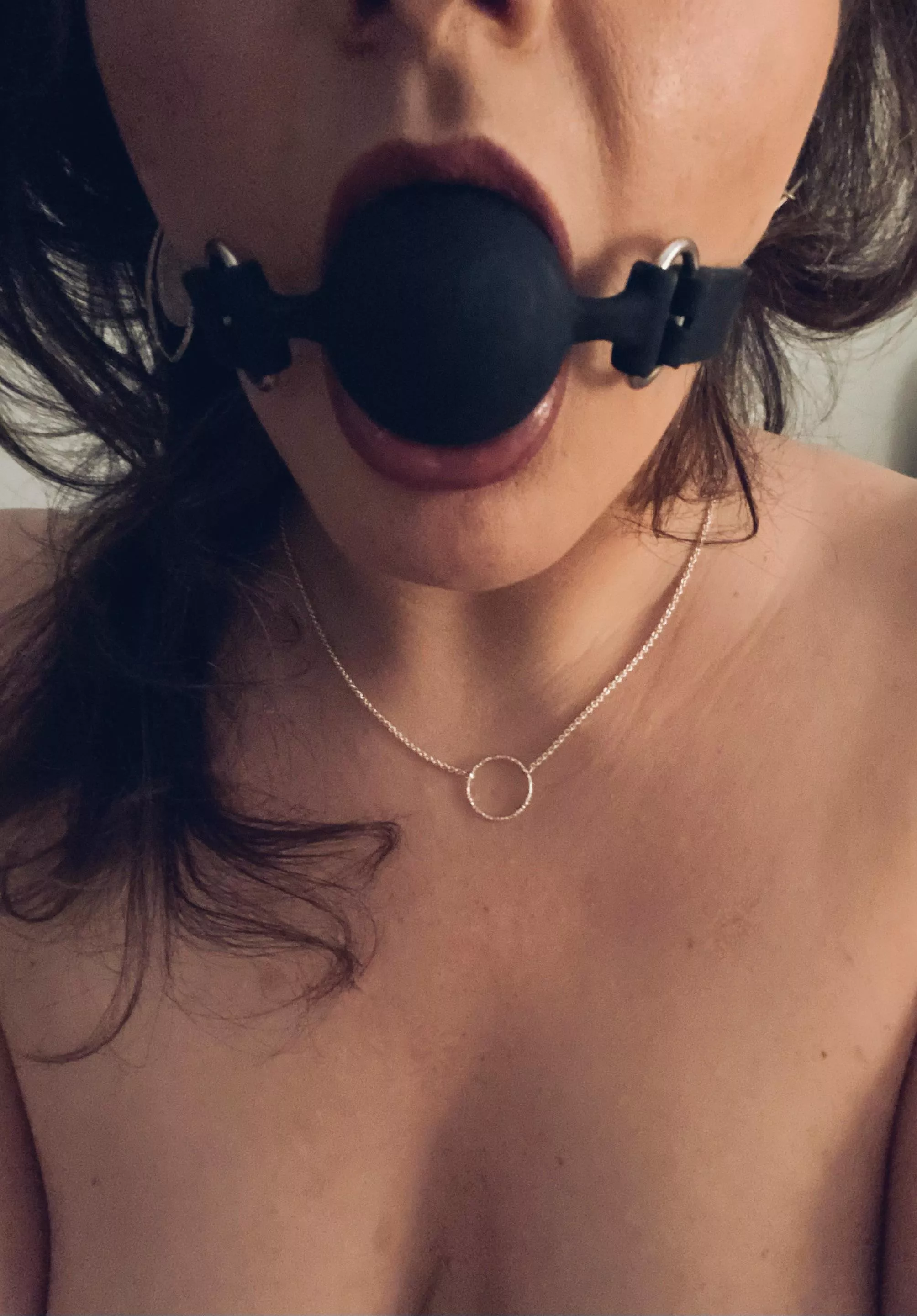 Gagged & collared