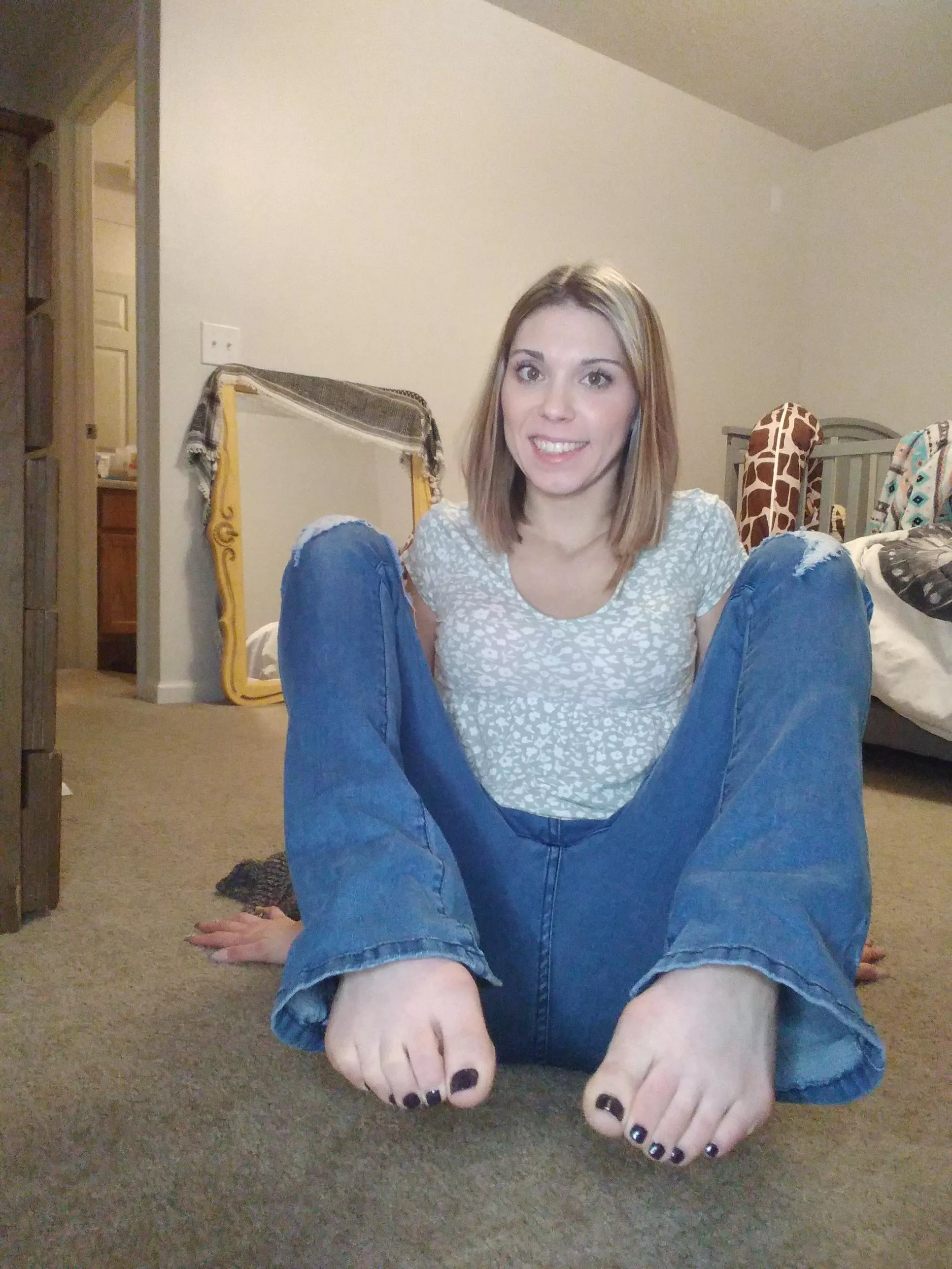 Get them wet for me?