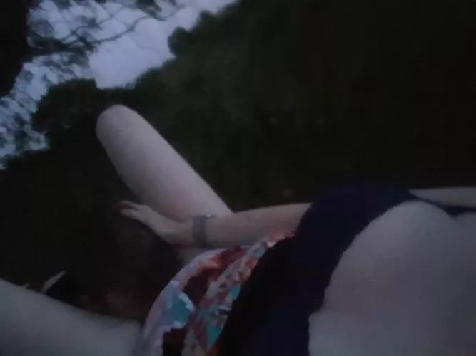 Getting eaten out in public by a stranger. Nothing hotter