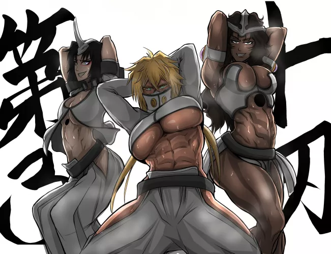 Girls from Bleach.(@soyuz001)