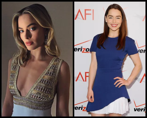 Give me a Joi as a goddess like Margot Robbie or Emilia Clarke while I am showing off.