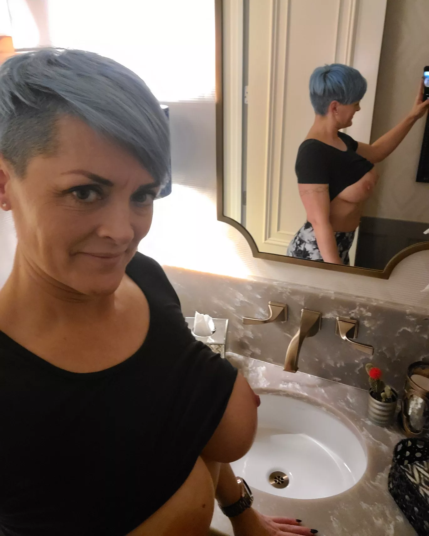 Good Morning! No makeup selfie 😘