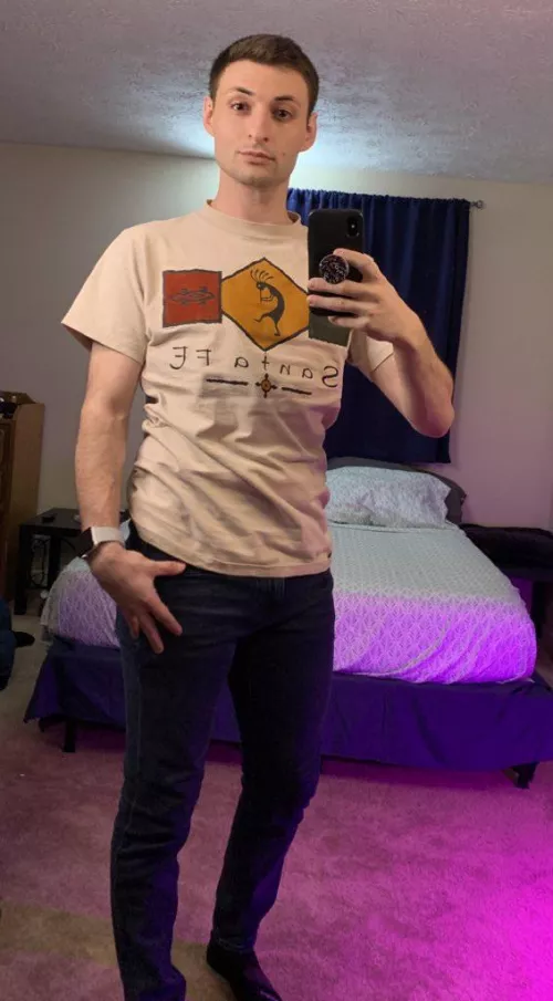 Got a new mirror and now I can see what I’m wearing 😭🥰