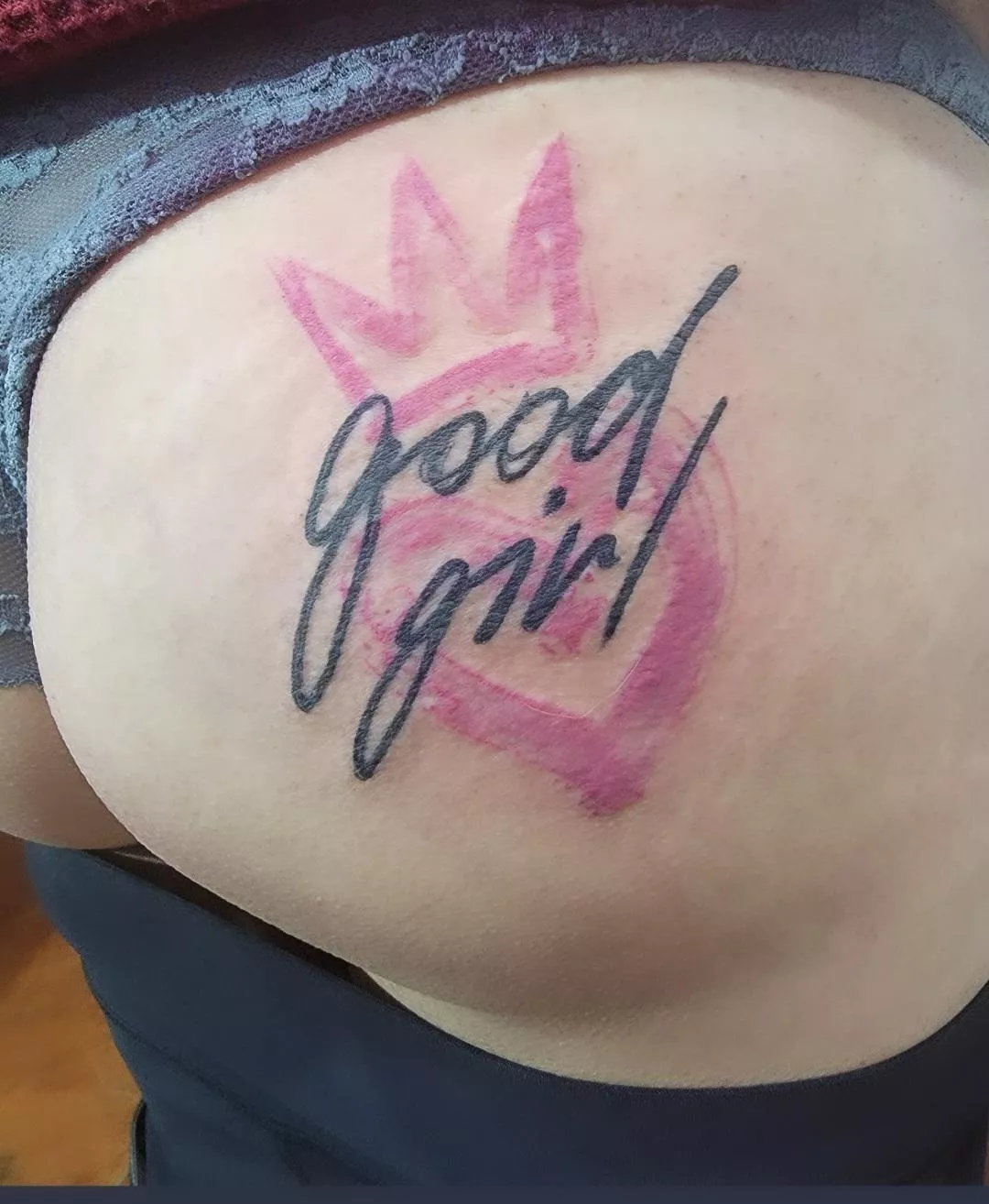 Got a new tattoo. Does this mean I always have to be good? 🥺