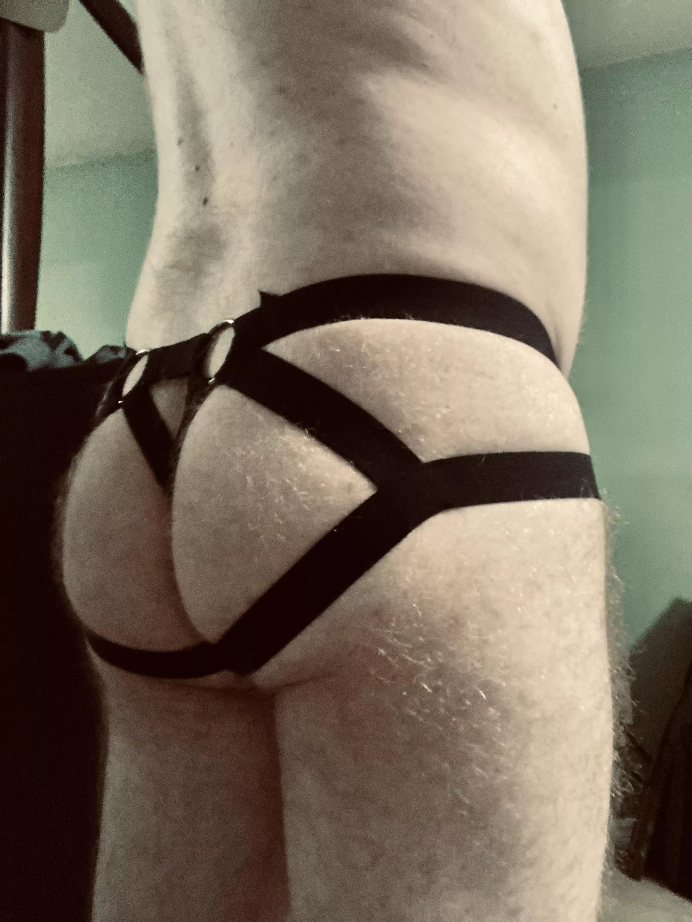 Got a sexy new pair of undies. The hubby loves how they look on me.