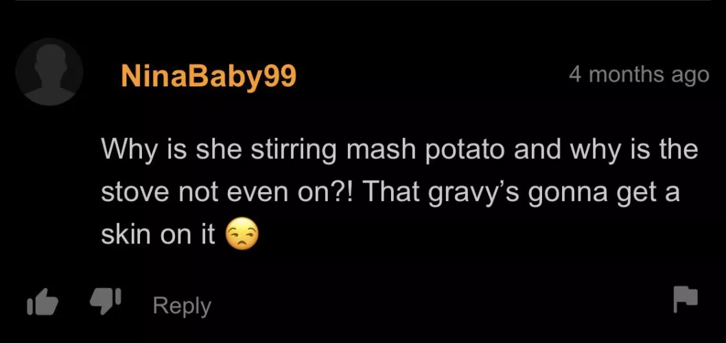 Gravy is sacred.