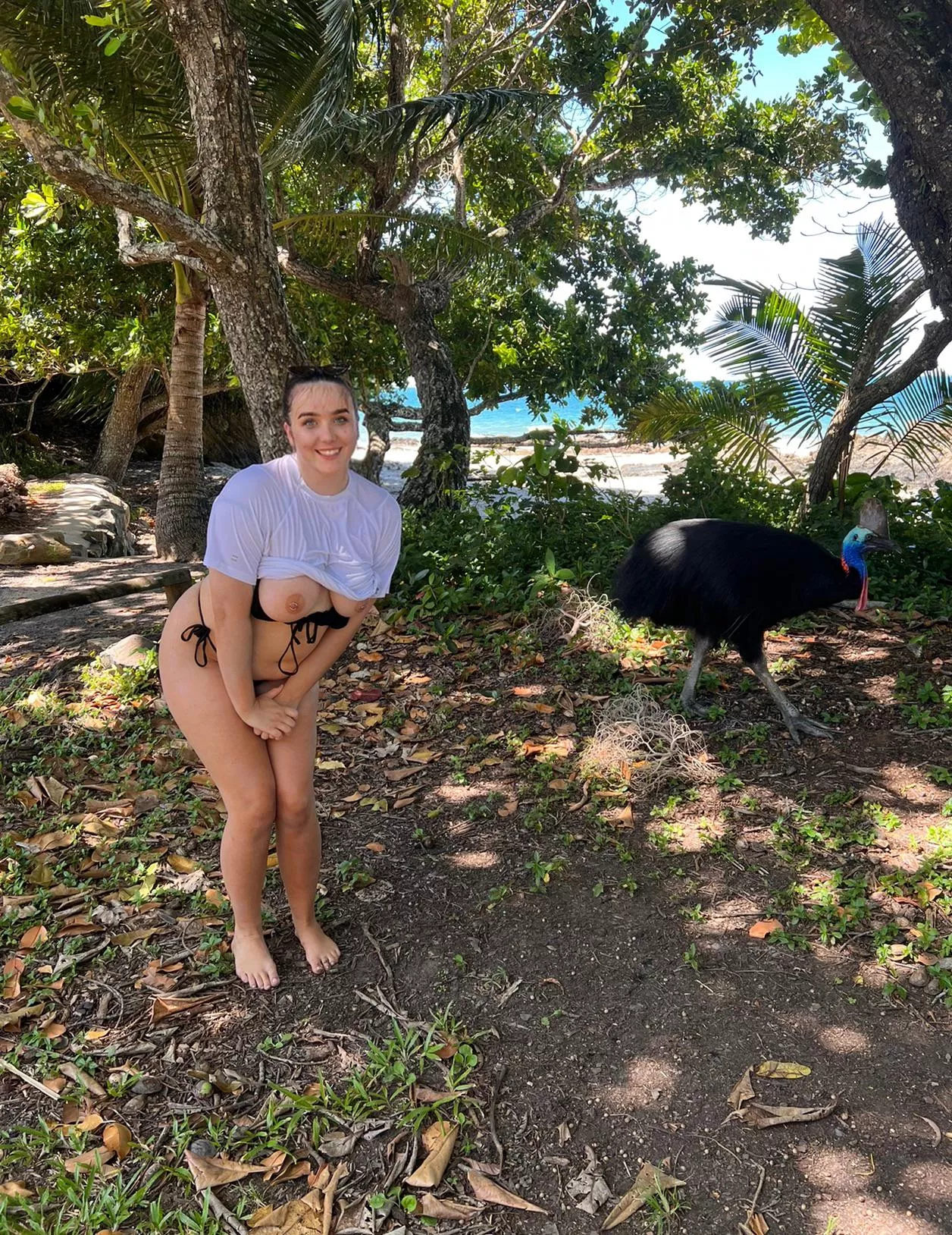 Guess what got in my photo with me 😭😭 [F]