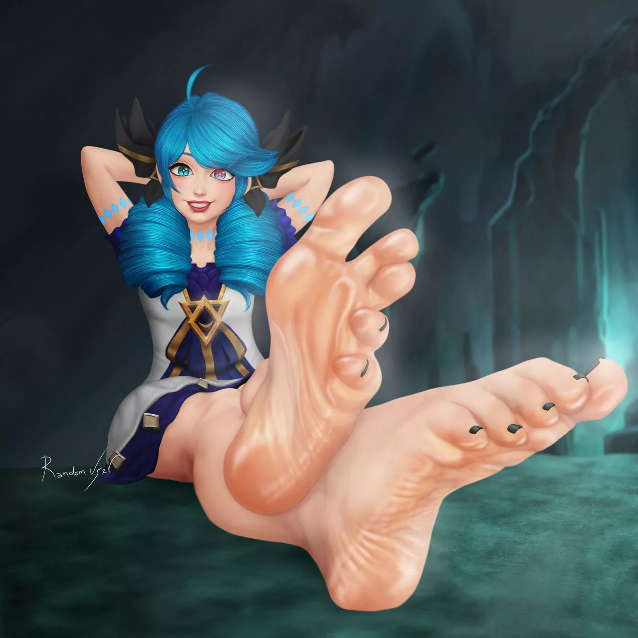 Gwen's Feet (RandomUserAgain2016) [League of Legends]