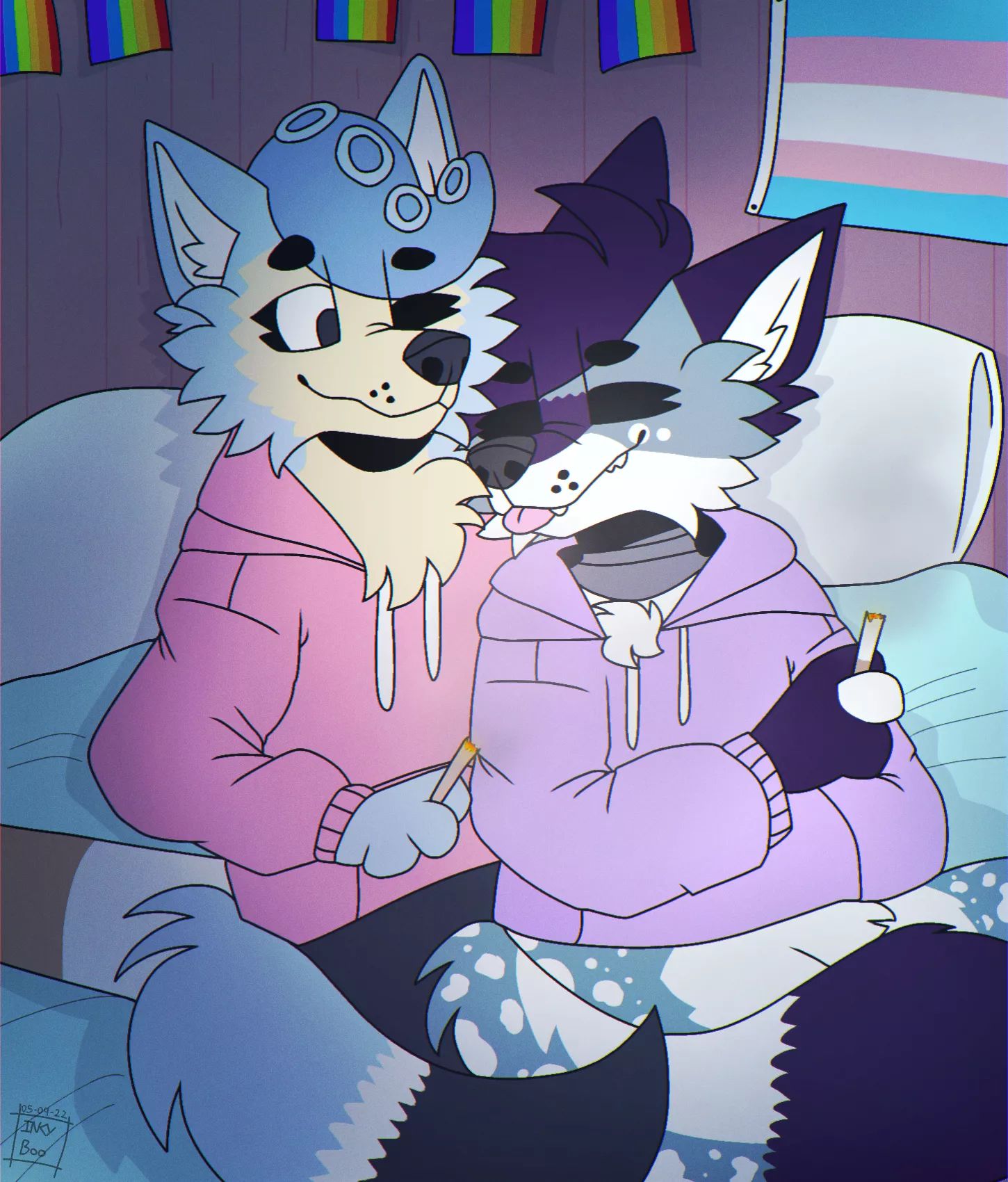 Happy 9 Month Anniversary to me and my amazing girlfriend Luna, I love her so so much ❤