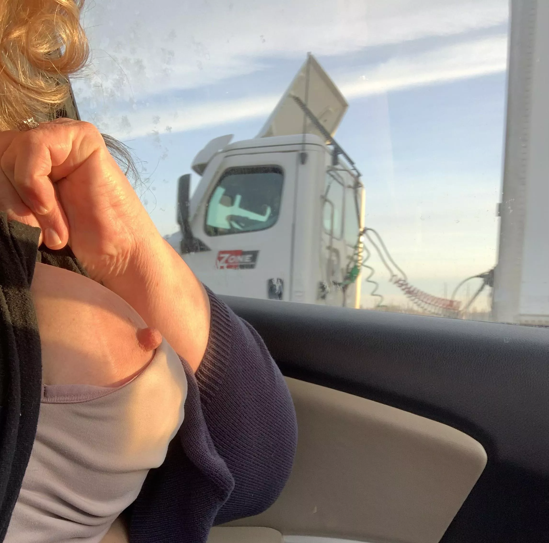 He honked at me [0:00]