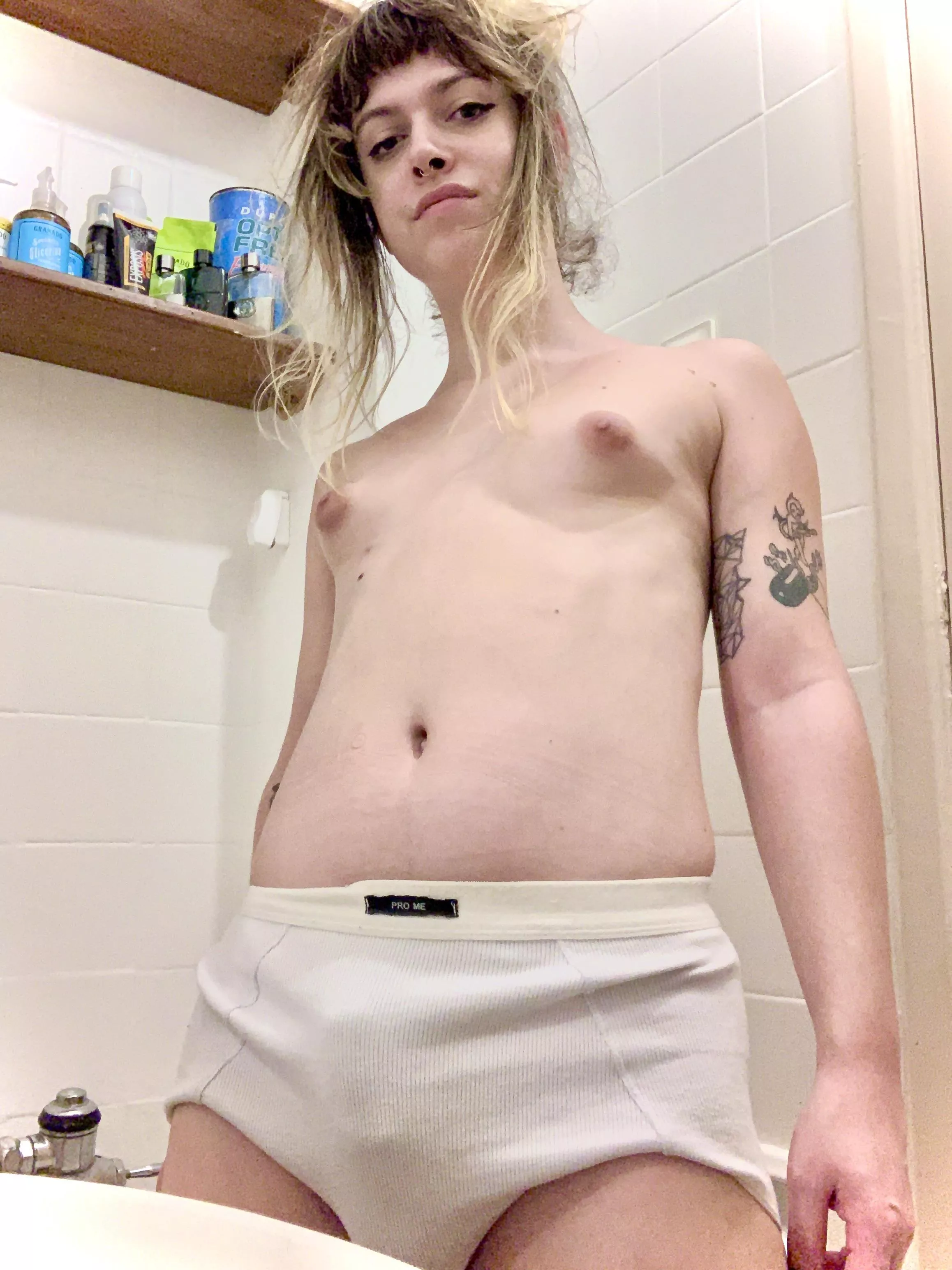 Heard you like girls with small tits 😳