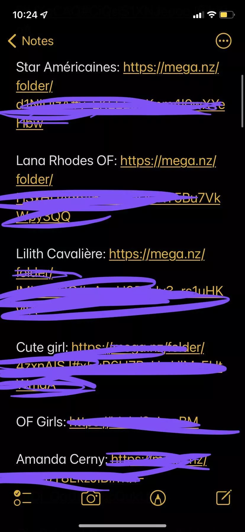 Hello !! I got a shitload of MEGA links for sale ( at affordable prices ) I got American movie stars, pornstars, TikTok hotties and OF Girls. Hit me up, we can trade if u good some nice shit!🤪 —> this is just one pic of my Links Hello !! I got a shitload of MEGA links for sale ( at affordable prices ) I got American movie stars, pornstars, TikTok hotties and OF Girls. Hit me up, we can trade if u good some nice shit!🤪 —> this is just one pic of my Links