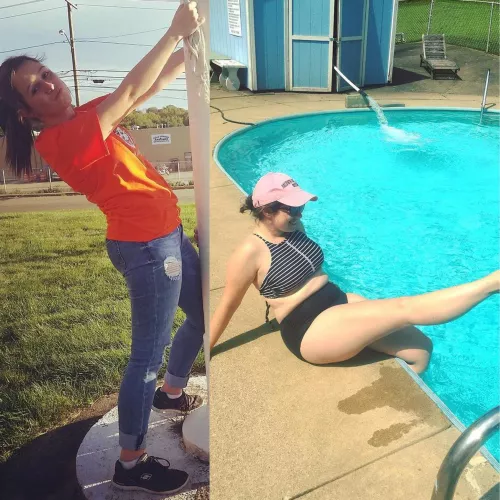 Her freshman year of college went well 😋