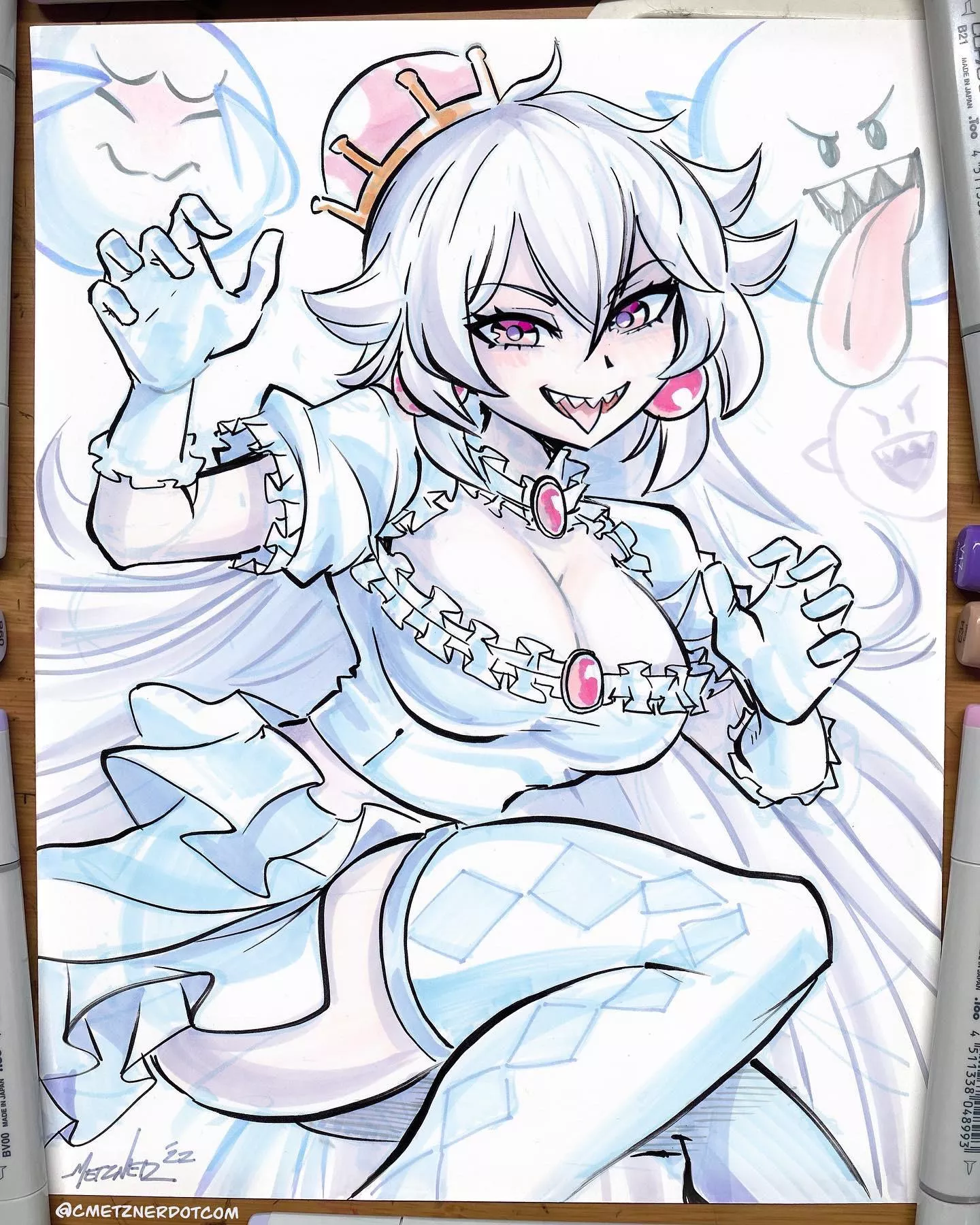 Here’s my drawing of Boosette!