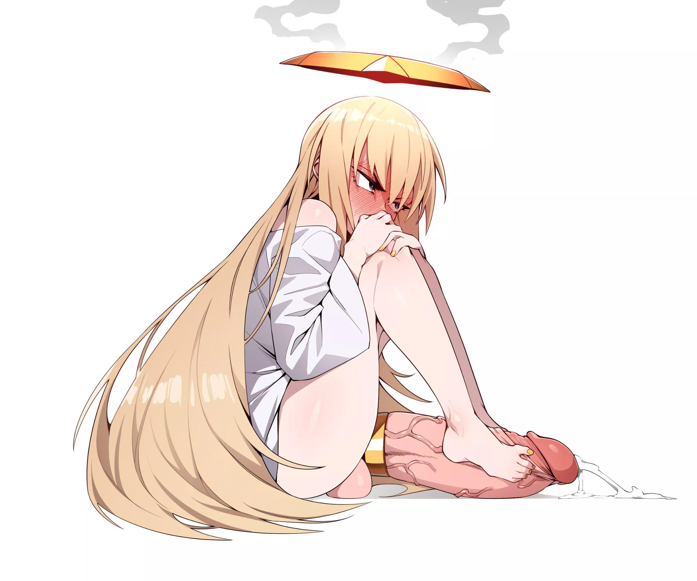 I can also touch myself with my feet~ 💜