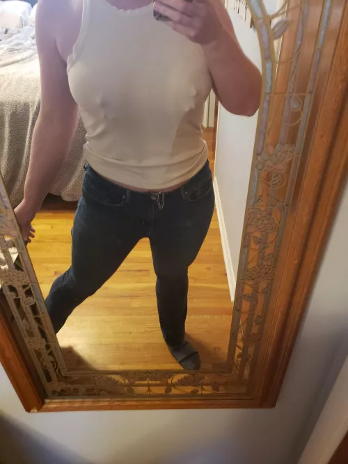 I can't find my sweater anywhere...I think my husband took it