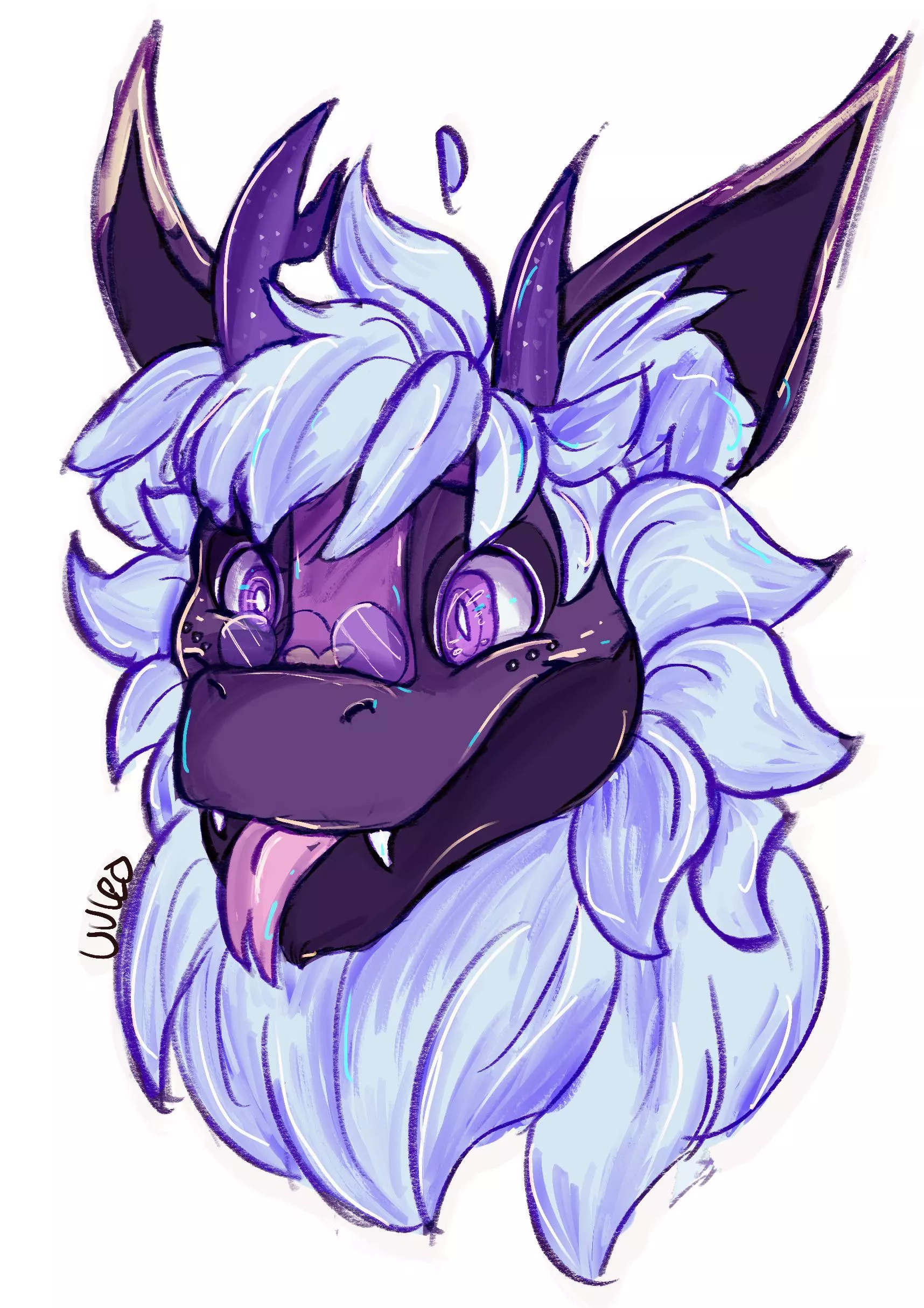 I drew my Nardoragon! 💜