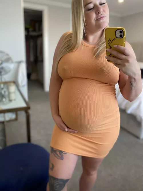 I never wear a bra when I’m pregnant