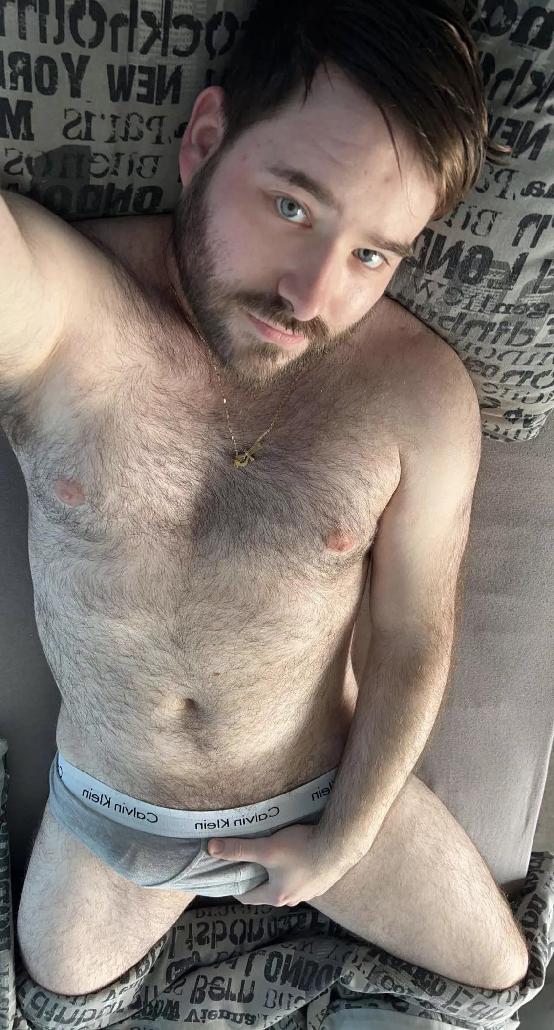 I think he wants out… should I take these off?