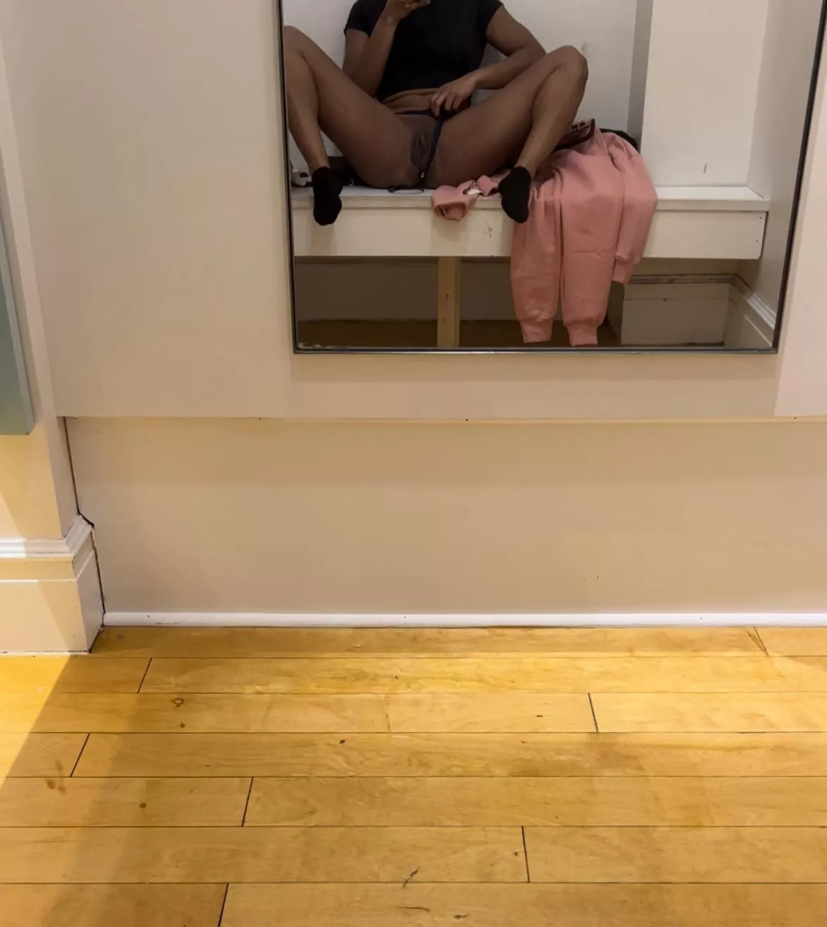 I was so horny while trying on clothes…just posted the video on my OF ❤️‍🔥