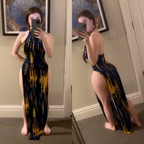 If you could see it from the front wait til you see it from the back …